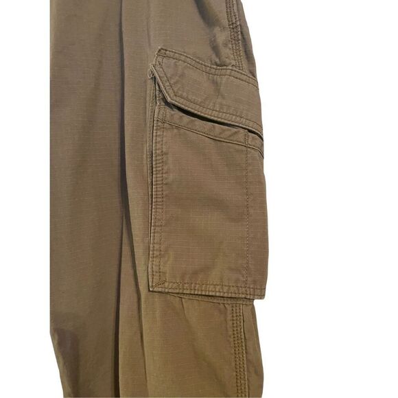 Carhartt Force Tappen Mens Tan Relaxed Fit Cargo Trouser Pants Size 40x30 - Picture 10 of 12